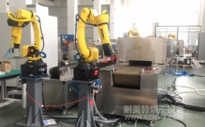 NMT-SDL-616 疫苗玻璃瓶特殊涂層工藝,預(yù)熱+固化自動化對接隧道爐烘烤線(蘇州?？松?